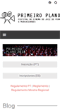 Mobile Screenshot of primeiroplano.art.br